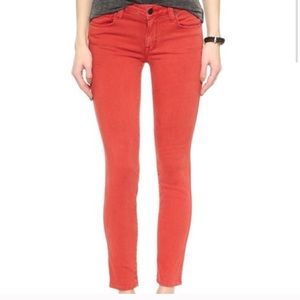 Genetic Denim | Mid-Rise “Daphne” Faded Red pants